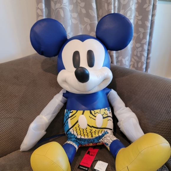 Coach Disney Mickey Mouse X Large Collectible plush - Picture 6 of 12